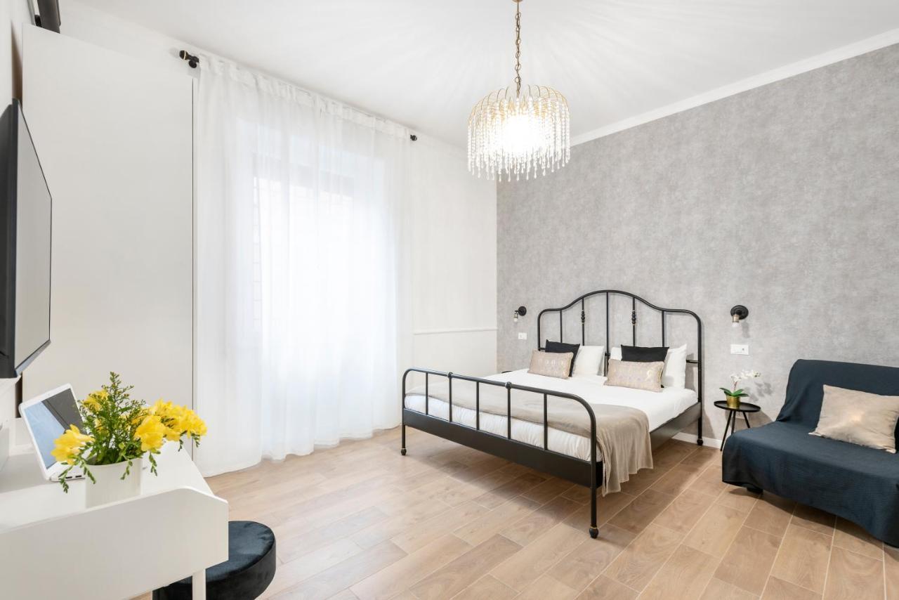 Ferienwohnung White Flat Ground Floor Rom Exterior foto